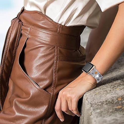 Miniatura 8 de Correa de reloj compatible con Apple Watch Band de 1.496 in 1.575 in 1.614 in 1.654 in 1.732 in 1.772 in iWatch SE Series 8 7 6 5 4 3 2 1,