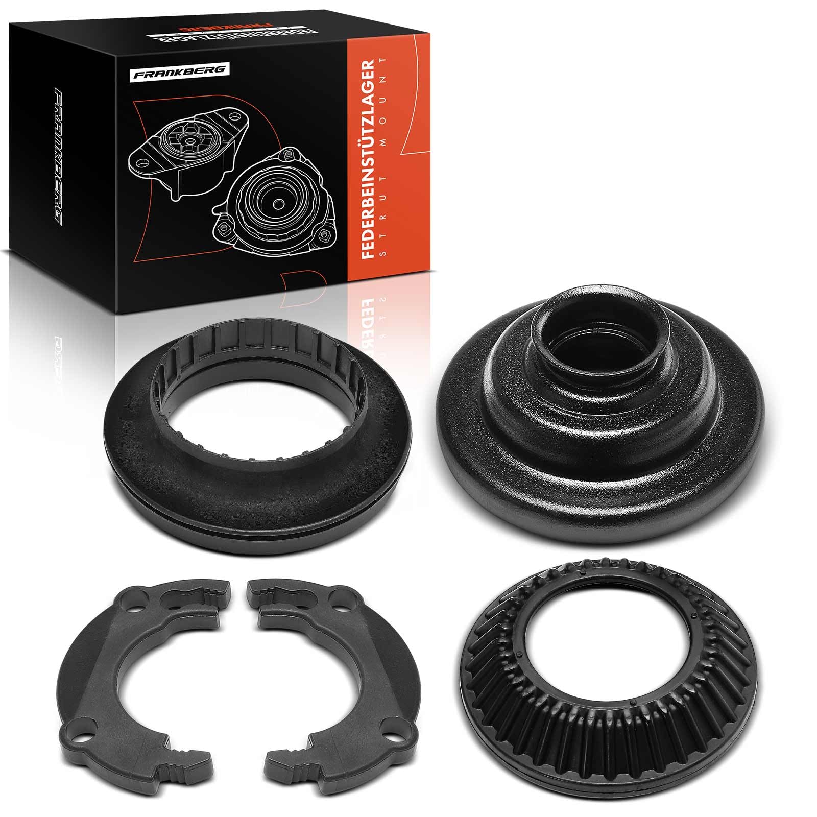 Frankberg Domlager Federbeinstützlager Vorne Kompatibel mit Zafira/Zafira Family B A05 Astra H A04 Astra H Twintop A04 Astra H Caravan A04 Replace# SM1310