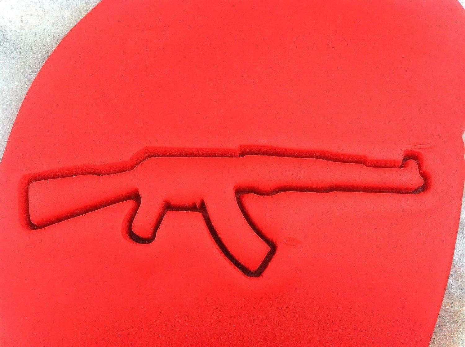 AK47 Cookie Cutter Plastic Cookie Cutters Shapes for