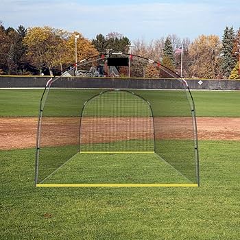 野球バッティングゲージ Amazon.co.jp: バッティングゲージ 野球ネット 4x3x2.4m 練習用 屋外