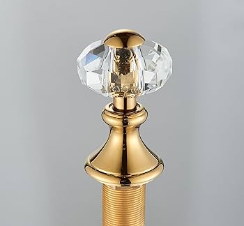 blueswan様 Polished Gold Swan Shaped 3 Hole Lavatory Faucet With 2