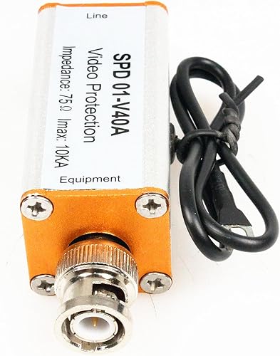 Miniatura 8 de NOYITO Protector contra sobretensiones BNC solo BNC macho a hembra adecuado para equipos de monitoreo de comunicación coaxial Protección contra