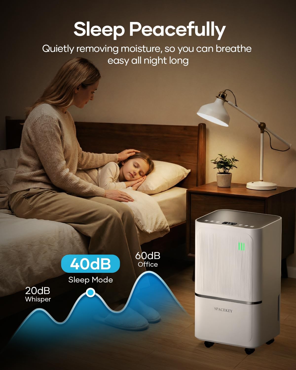 34 Pints Dehumidifier for Basement with Drain Hose Up to 2500 Sq.Ft, Compressor Dehumidifiers for Home, Bedroom, Bathroom, Large Room, 3 Modes, Intelligent Humidistat, Auto Shut-off, 24H Timer, White 4 71J2cLgwzmL. AC SL1500