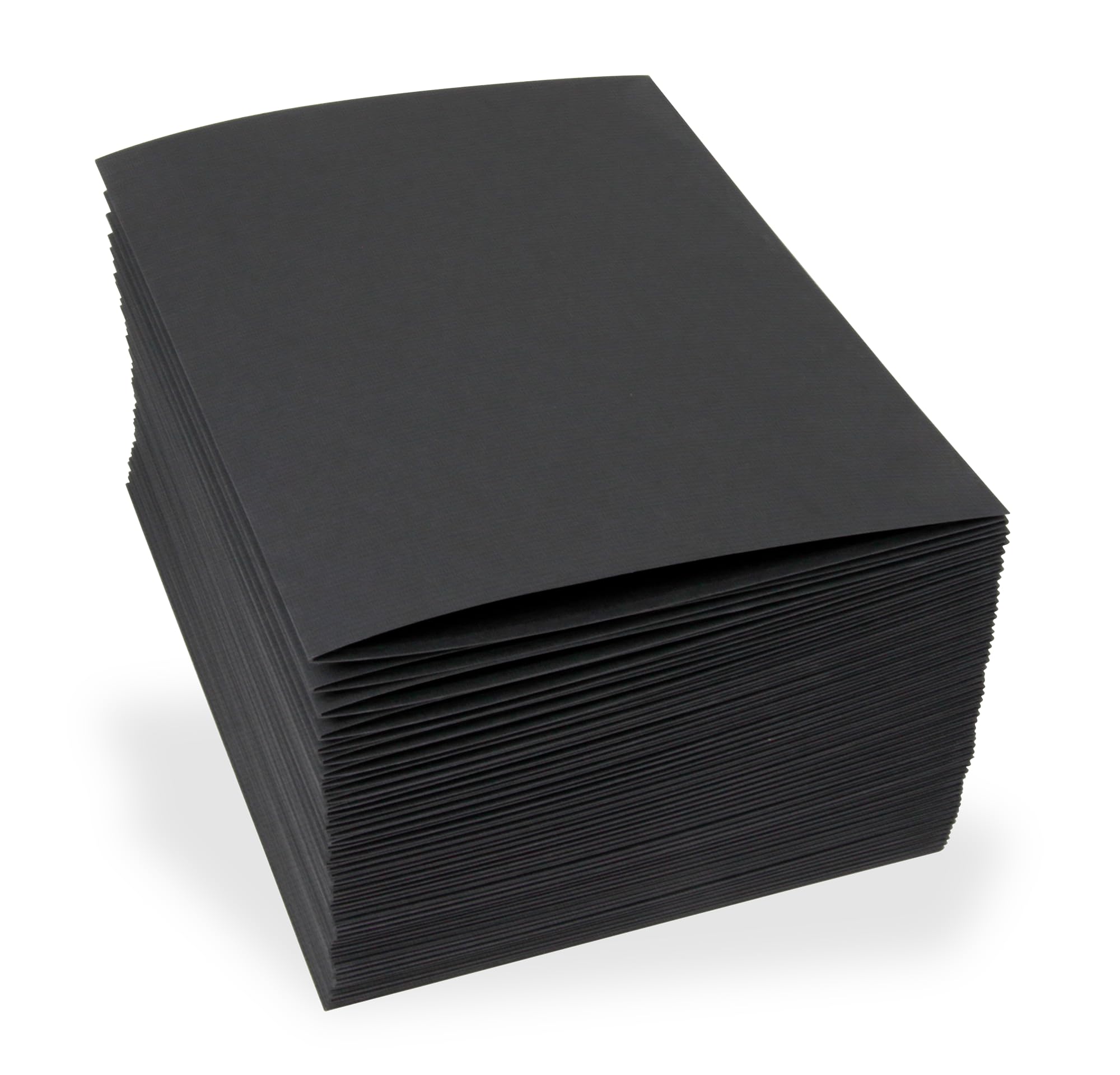 100 Stück Endlosleporello Leinen schwarz Silberprägung für Bilder 13x18 cm nach Bedarf teilbar, für Jubiläum, Beerdigung, Trauerfeier, Geburtstag, Fotos, Lebenslauf
