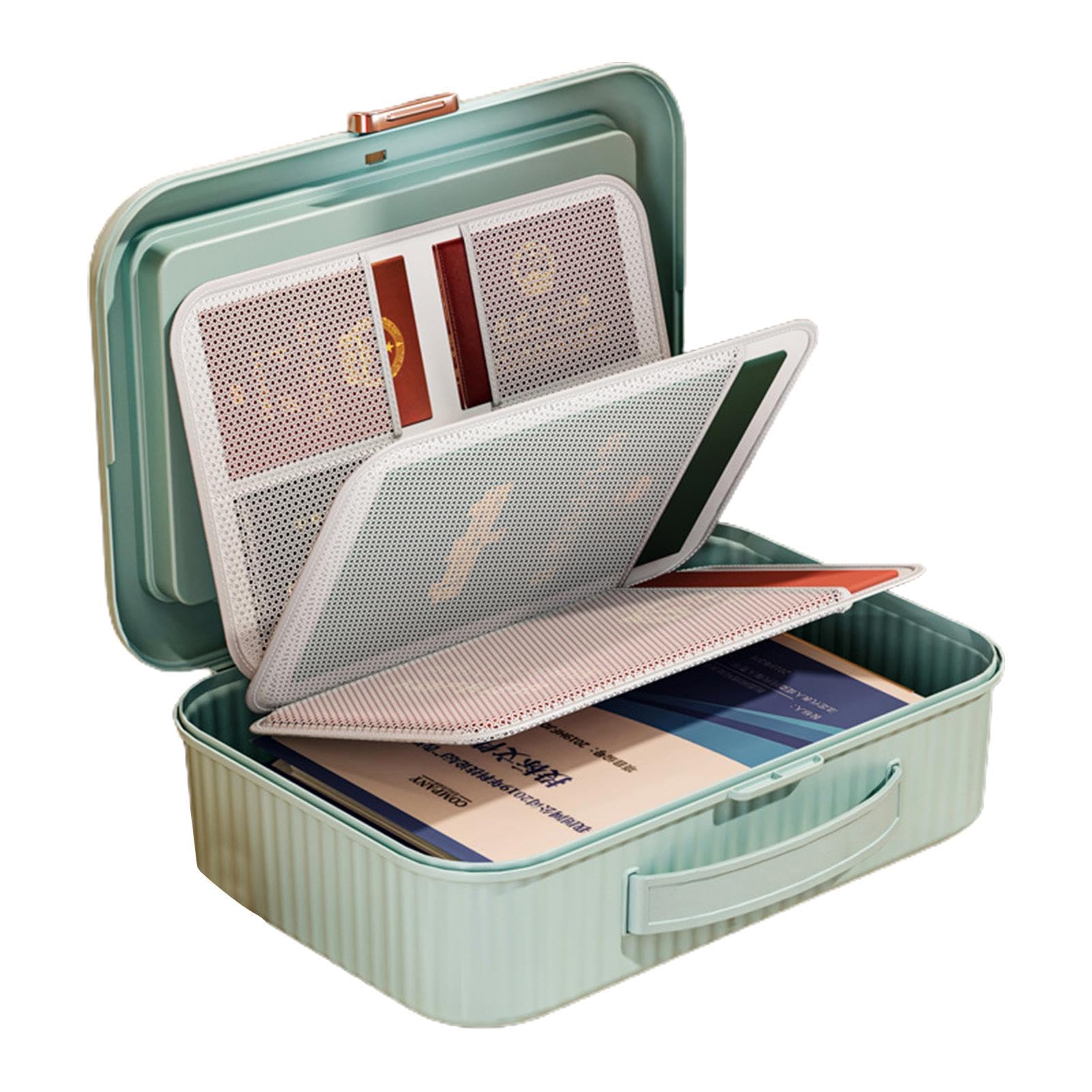 Borsa per riporre documenti, borsa organizer per documenti,Organizzatore di file di grande capacità - Pratica cartella di file di scatole di archiviazione per certificati di diritti di proprietà | di file di grande capacità - Pratica cartella di file di s