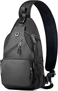 Javolto Sling Bag Crossbody Backpack – Shoulder Chest Daypack – Lightweight Travel Hiking Bag Fits 10.2" Ipad & Essentials