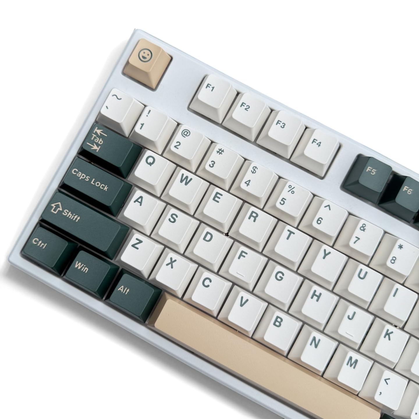 Keycaps de style minimaliste pour clavier de bureau et espace setup minimal - 8