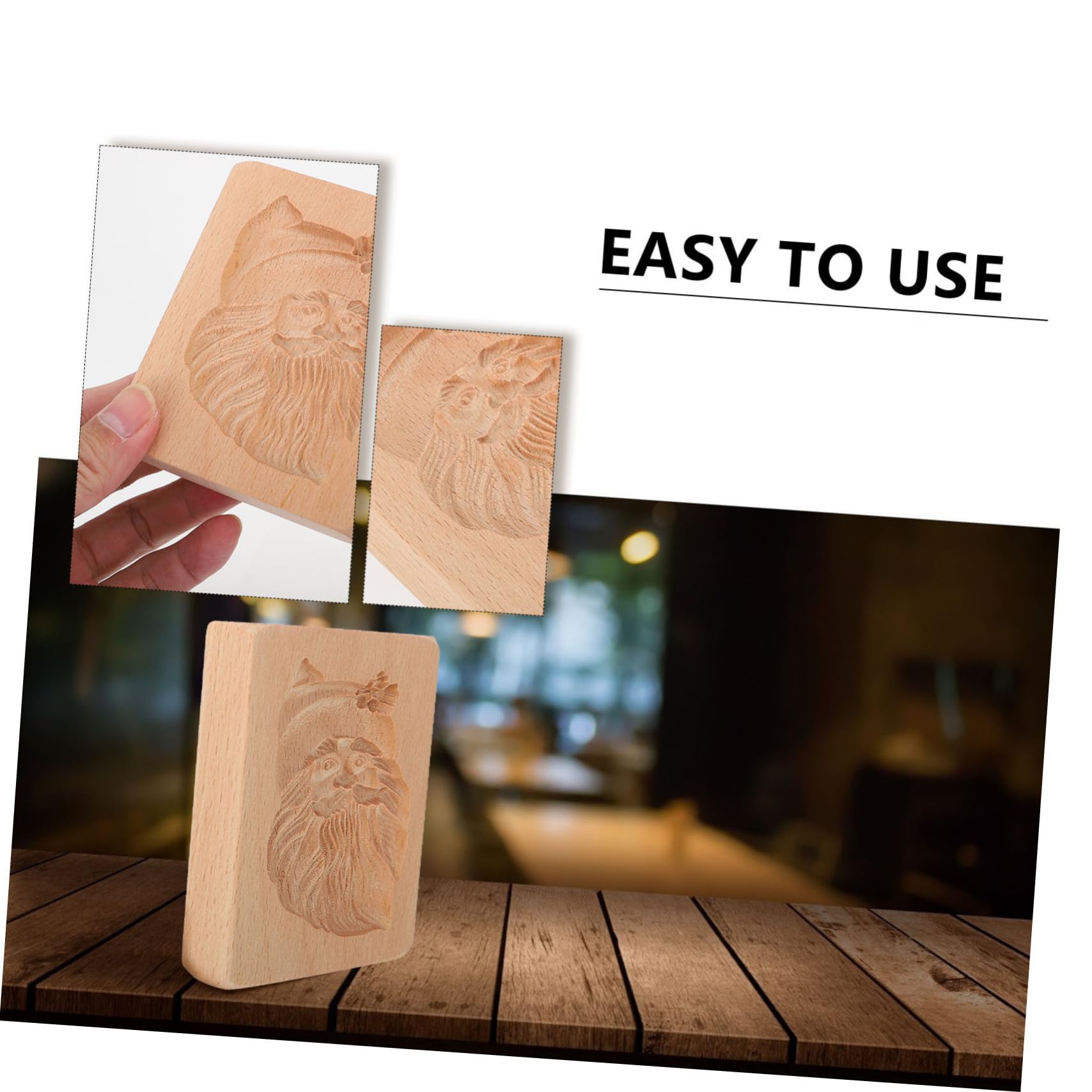 3 Stk Ausstecher Aus Holz Schokoladenkuchen Weihnachten Urlaub Keksschneider Lebkuchen Plätzchen Mann Backen Grad Fondant Eins Backwerkzeug Kreative Backform Keksform Cabilock
