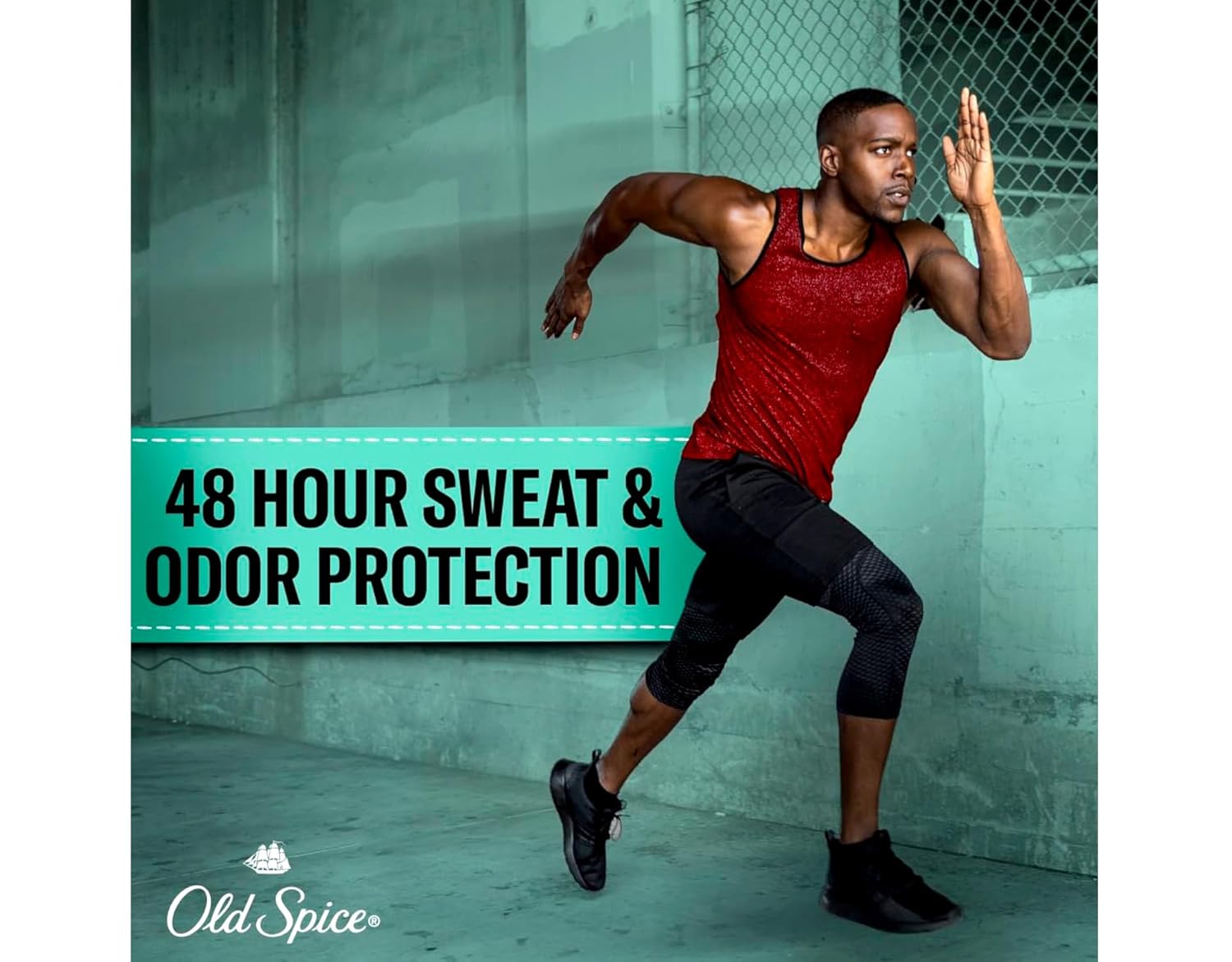 Old Spice Solid Sweat Defense Pure Sport Plus Deodorant, 2.6 Ounce - 12 per case