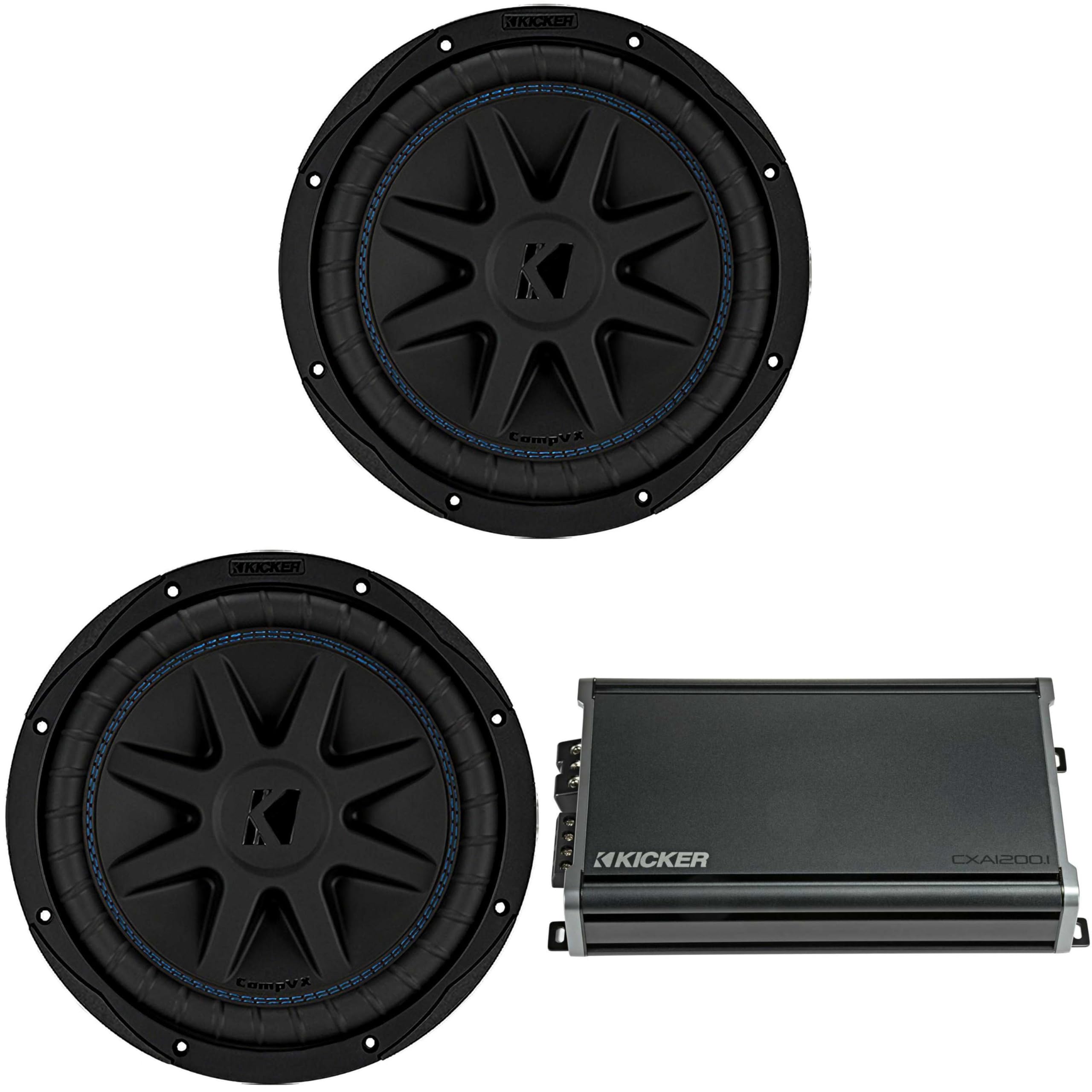 Kicker (2) 50CVX102 CompVX 10