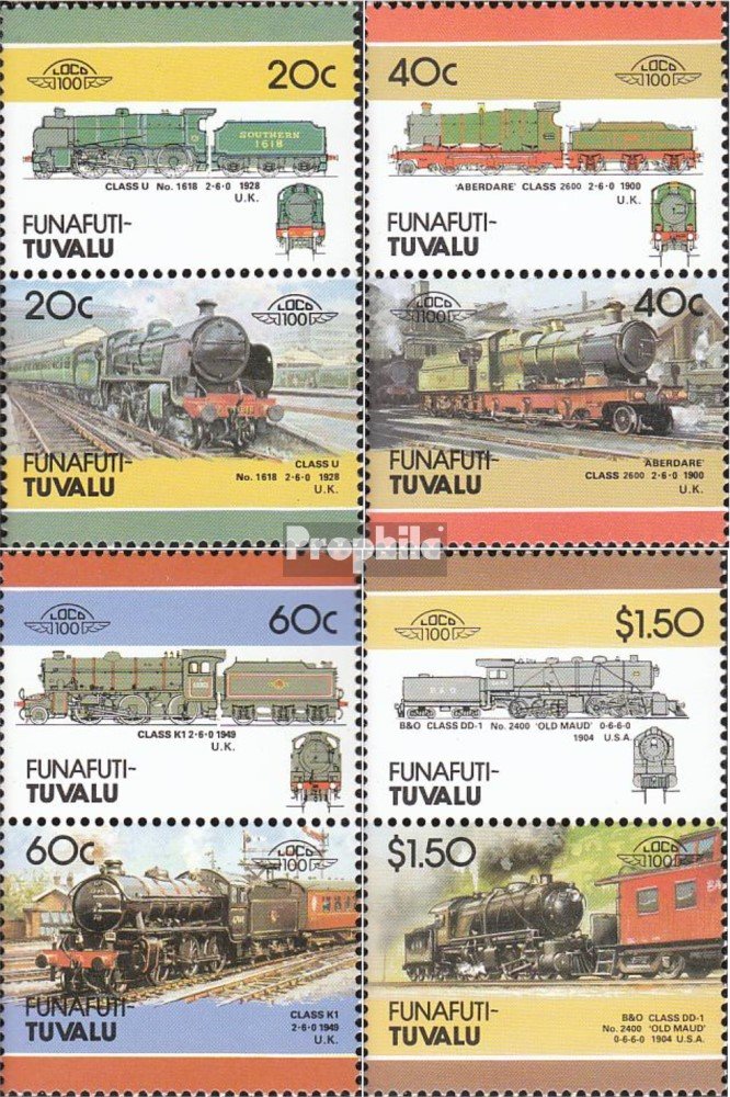 Prophila Collection – 25 Verschiedene Briefmarken Aus Tuvalu Für Sammler (Sammlung)