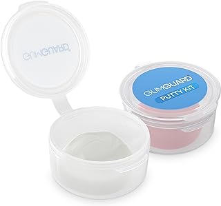 GumGuard Denture Putty Pack Reline Set (Pack of 2) - Fast Self-Curing Denture Reliner for Custom Fit & Comfort