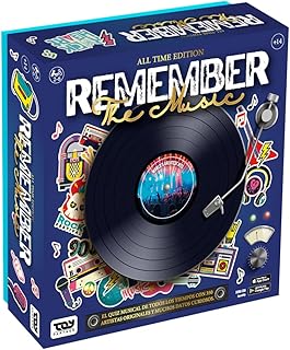 Comprar Remember The Music, Juego de Mesa Musical Interactivo de Trivia Versión Española, ¡Compite, Adivina y Triunfa en Las Listas!