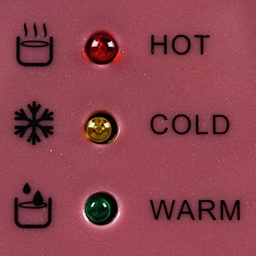 Miniatura 7 de Dispensador de agua eléctrico para encimera de carga superior de 5 galones, enfriador de agua fría y caliente en casa, máquina de beber 110 V (oro