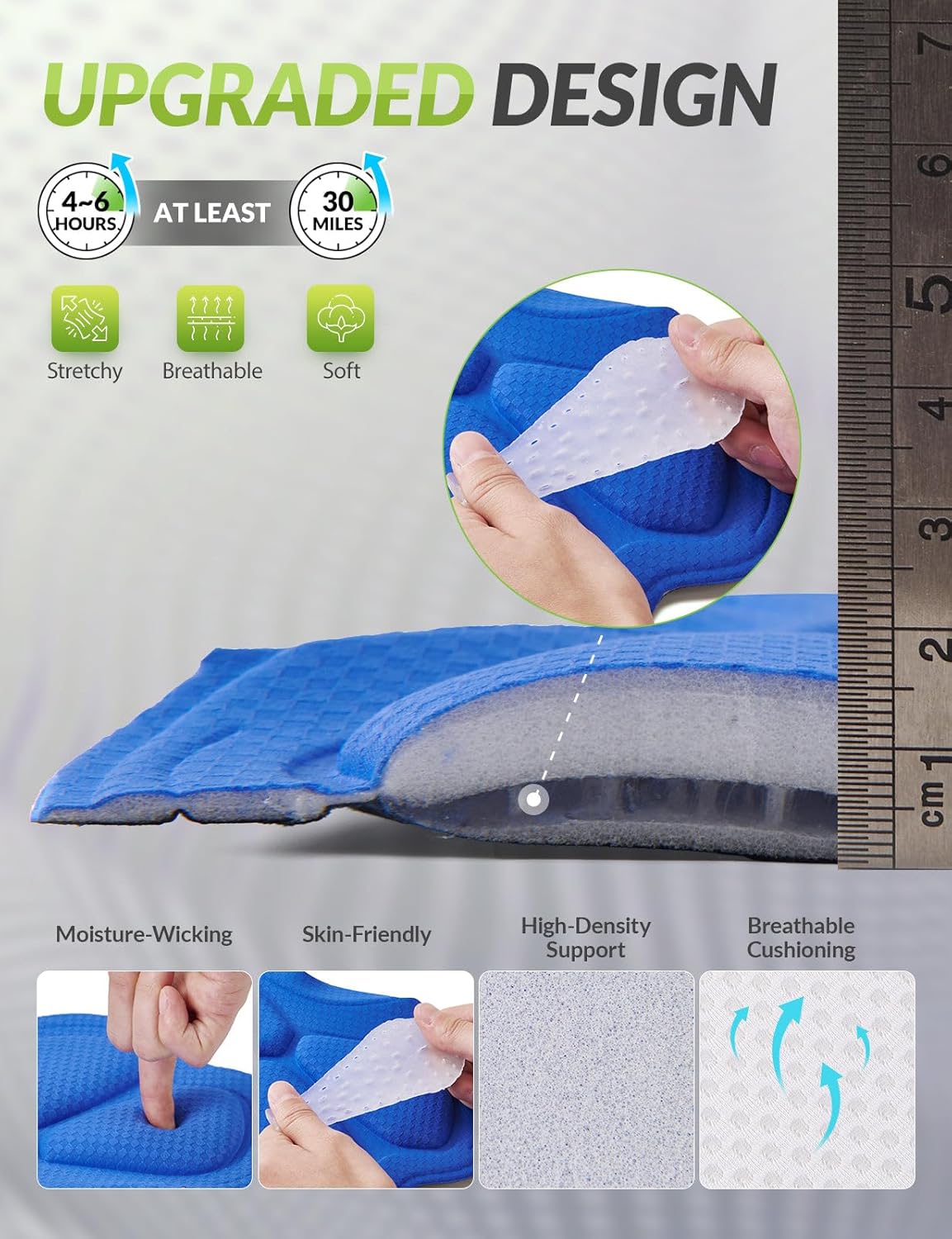 baleaf Men's 4D Padded Bike Shorts Cycling Zipper Pockets Biking Bicycle Mountain Riding Biker Cycle UPF 50+ - Image 3