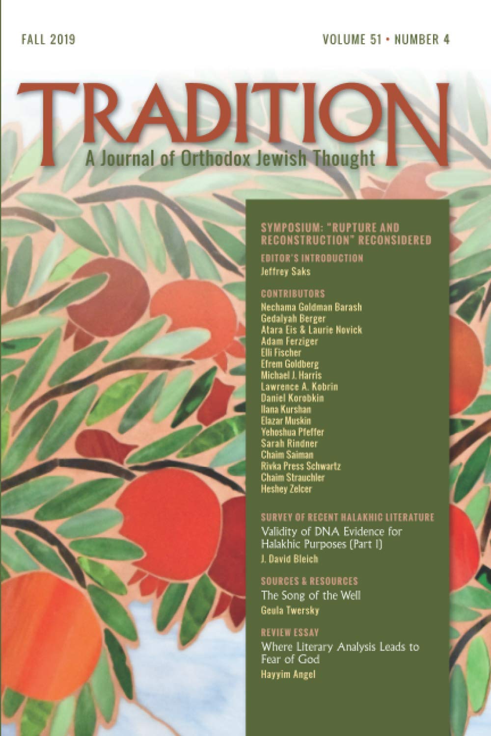 Tradition: A Journal of Orthodox Jewish Thought