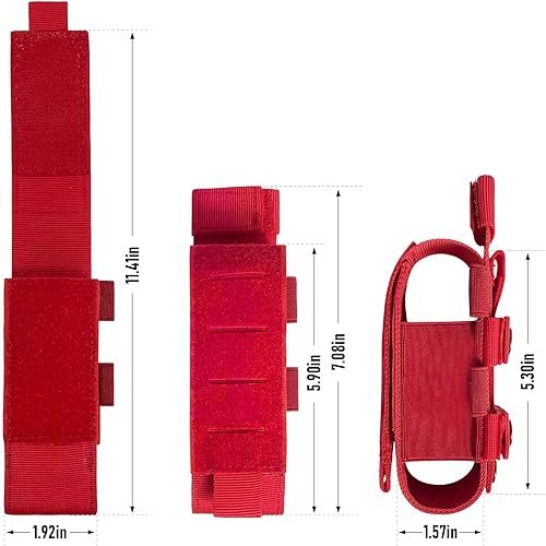 Miniatura 2 de Bolsa de torniquete Molle cortada con láser 1000D, funda médica táctica de la bolsa del torniquete