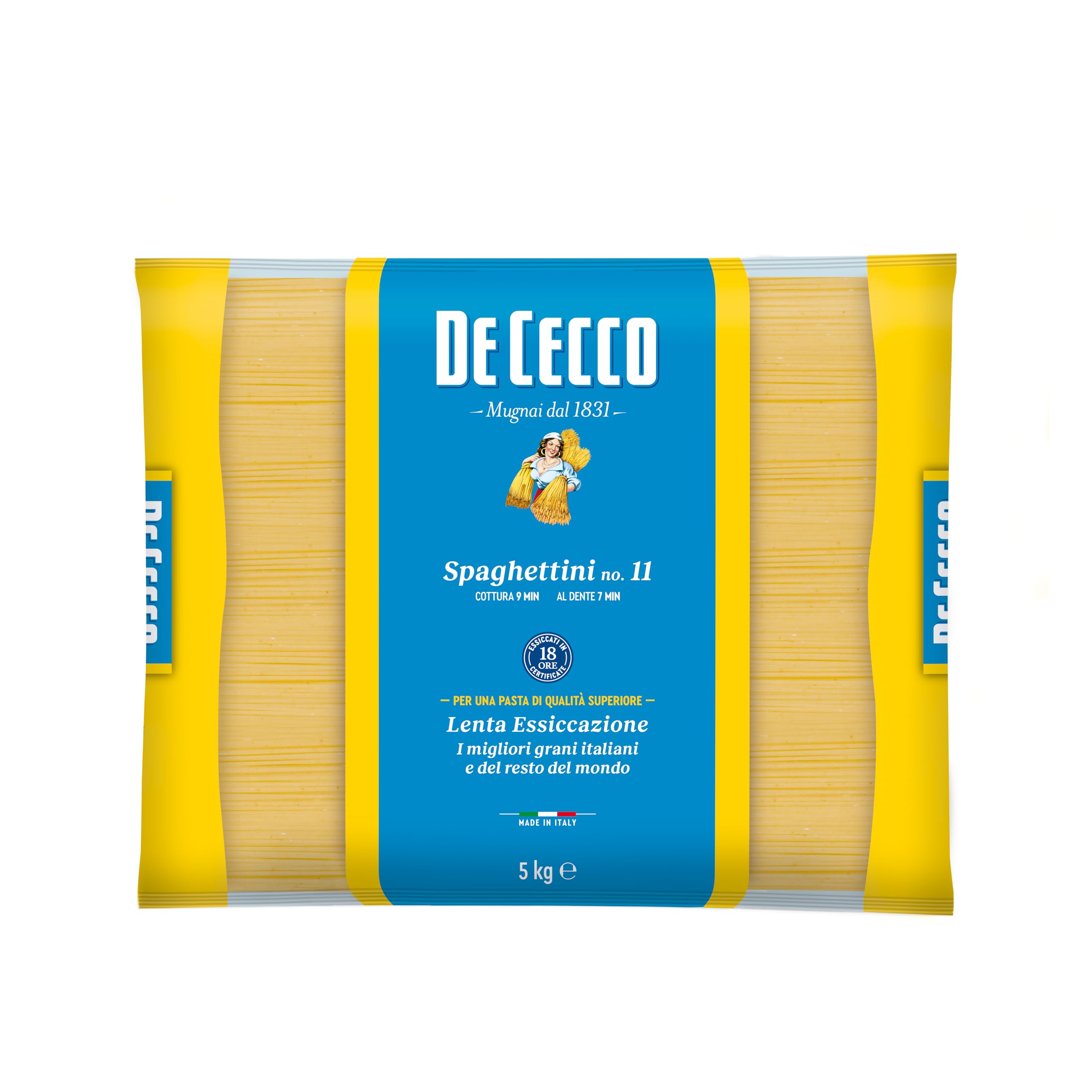 最安値‼️ディチェコ　NO.11 スパゲッティーニ　1ケース　5キロ×４袋 Amazon.co.jp: DE CECCO(ディ・チェコ) 業務用 ディ・チェコ No
