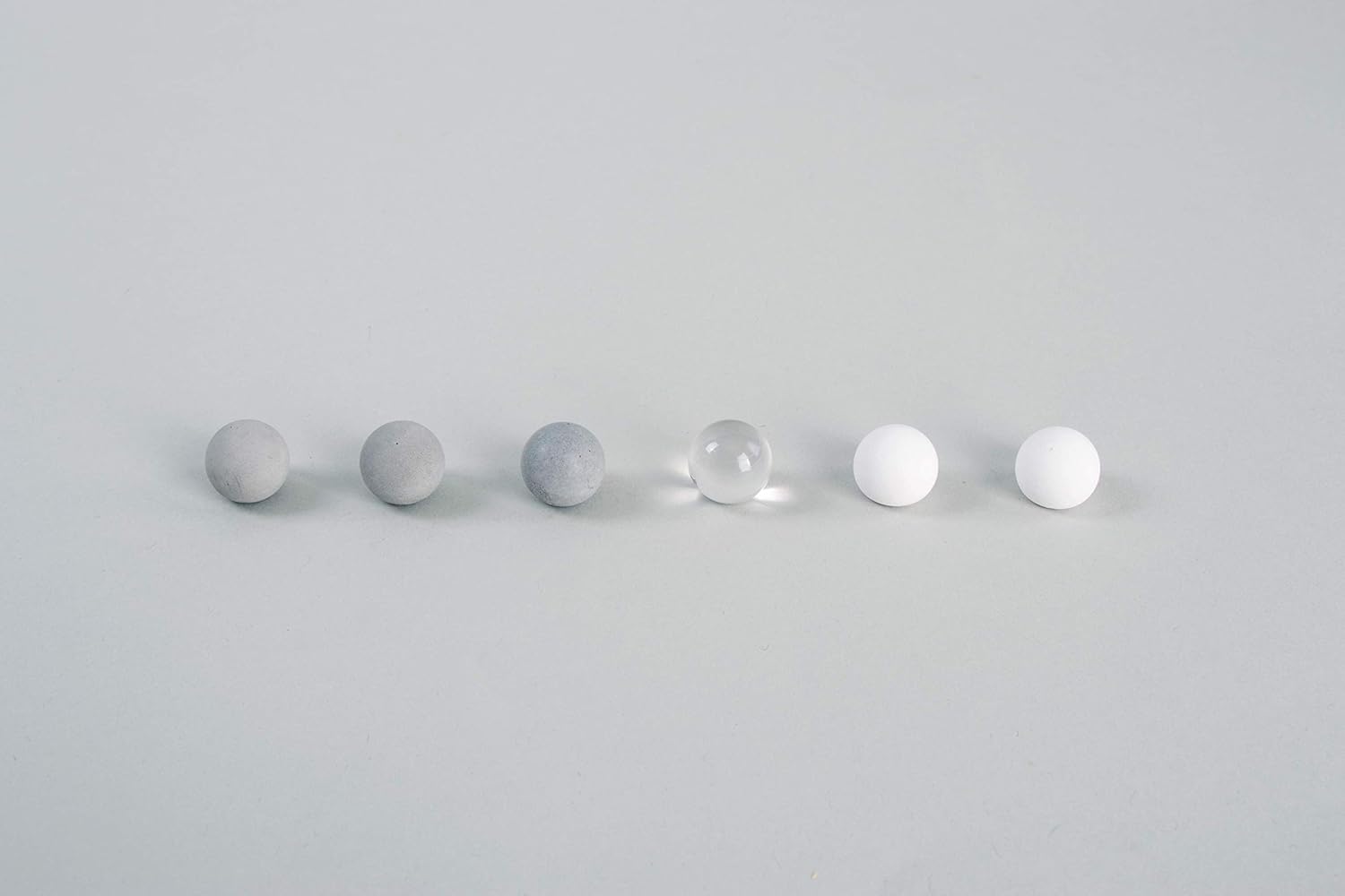 Rayher 35043000 Silicone Casting Mould Beads 6 Shapes 16 mm Self-Service Bag/Pack of 1, Normal, White