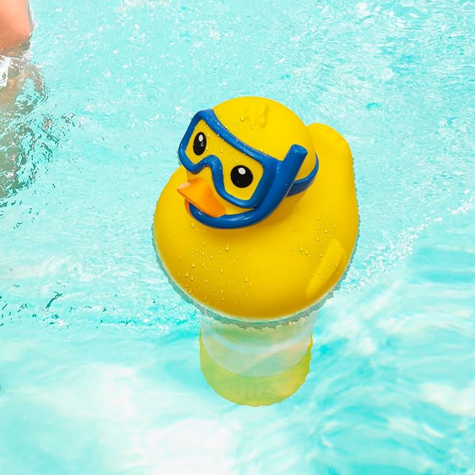 Dosificador flotante para cloro de piscina 1 pulg miniatura 2
