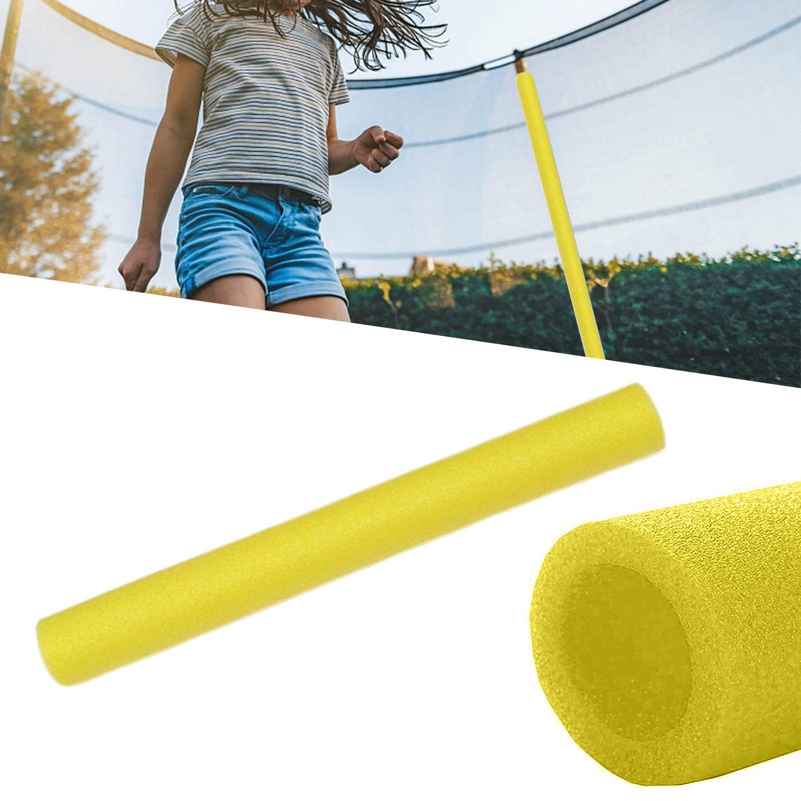 Copertura per aste in Schiuma per Trampolino, per ringhiere del Letto, Tubo in Spugna, Protezione anticollisione, Colonna Rotonda