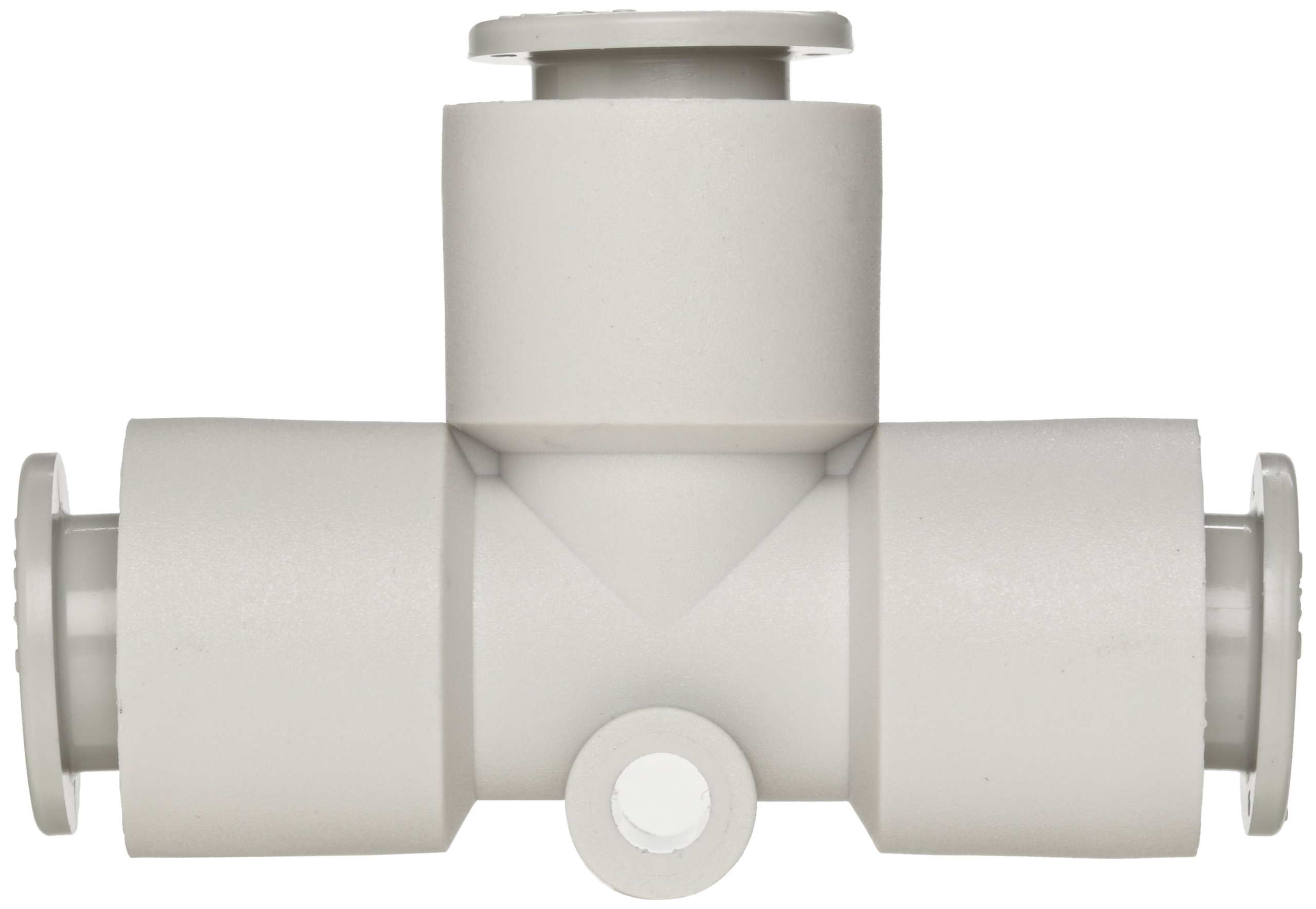 SMC KQ2T04-00A PBT Push-to-Connect Tube Fitting, Union Tee, 4 mm