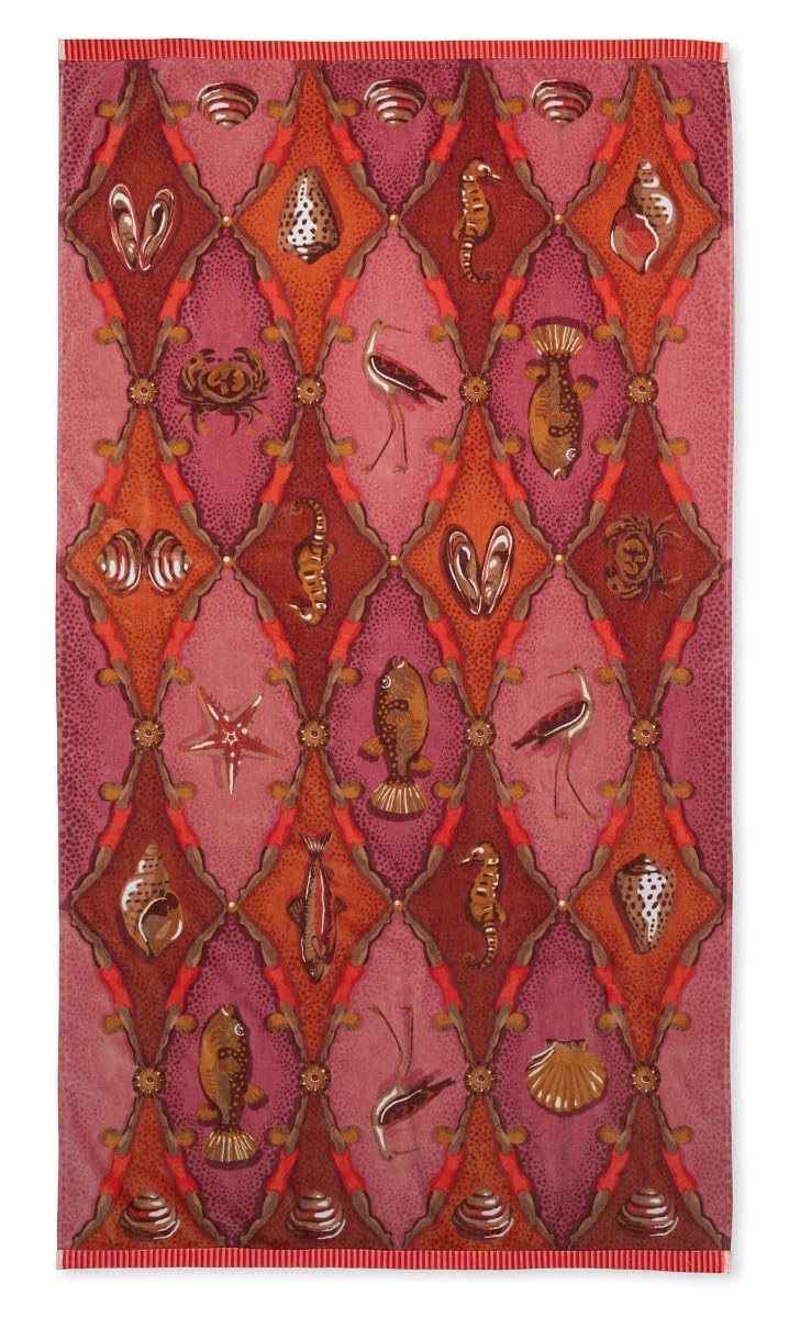 Pip Studio Little Sea pink Badetuch 100x180cm (1 Stück)