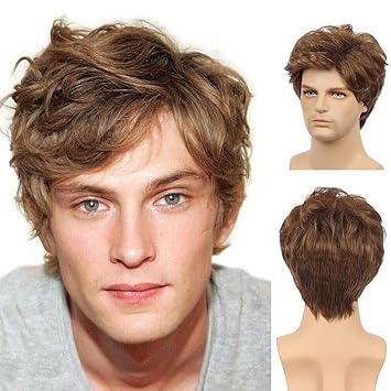 Light brown male wig Clearance