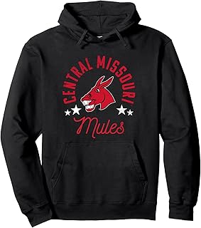 University of Central Missouri UCM Mules Logo Pullover Hoodie