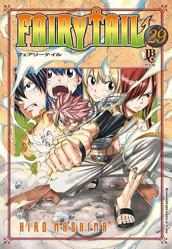 Fairy Tail vol. 29 — capa da edição JBC