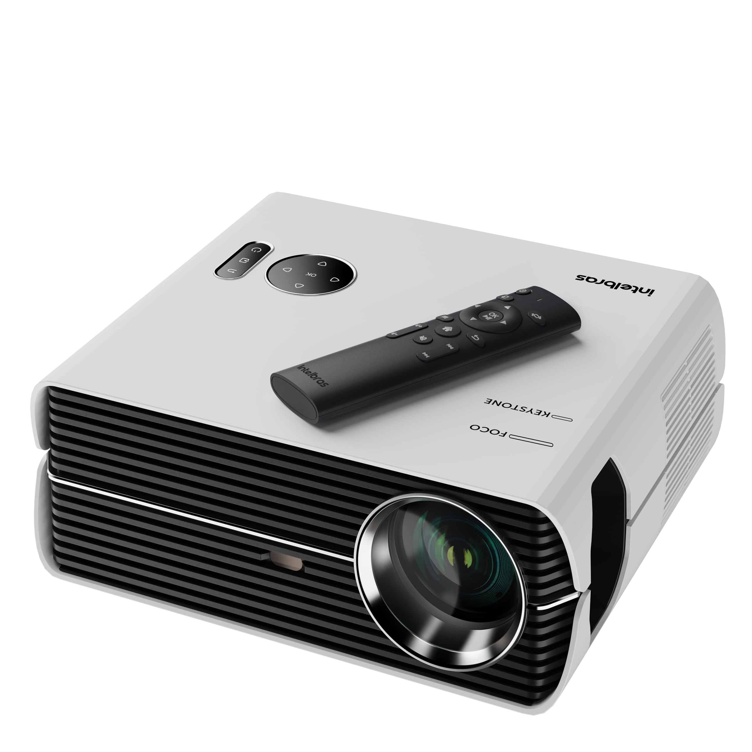 Projetor Full HD 3800 Lumens PFL 6410 Branco Intelbras | Amazon.com.br