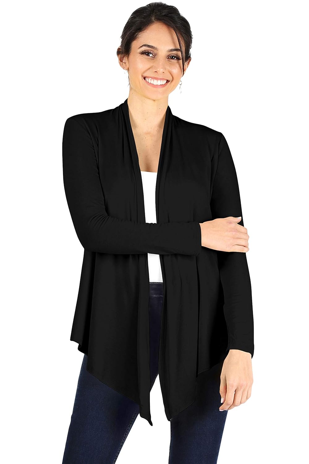 Simlu Lightweight Cardigans for Women Reg and Plus Size Light Cardigans for Women Summer Long Sleeves