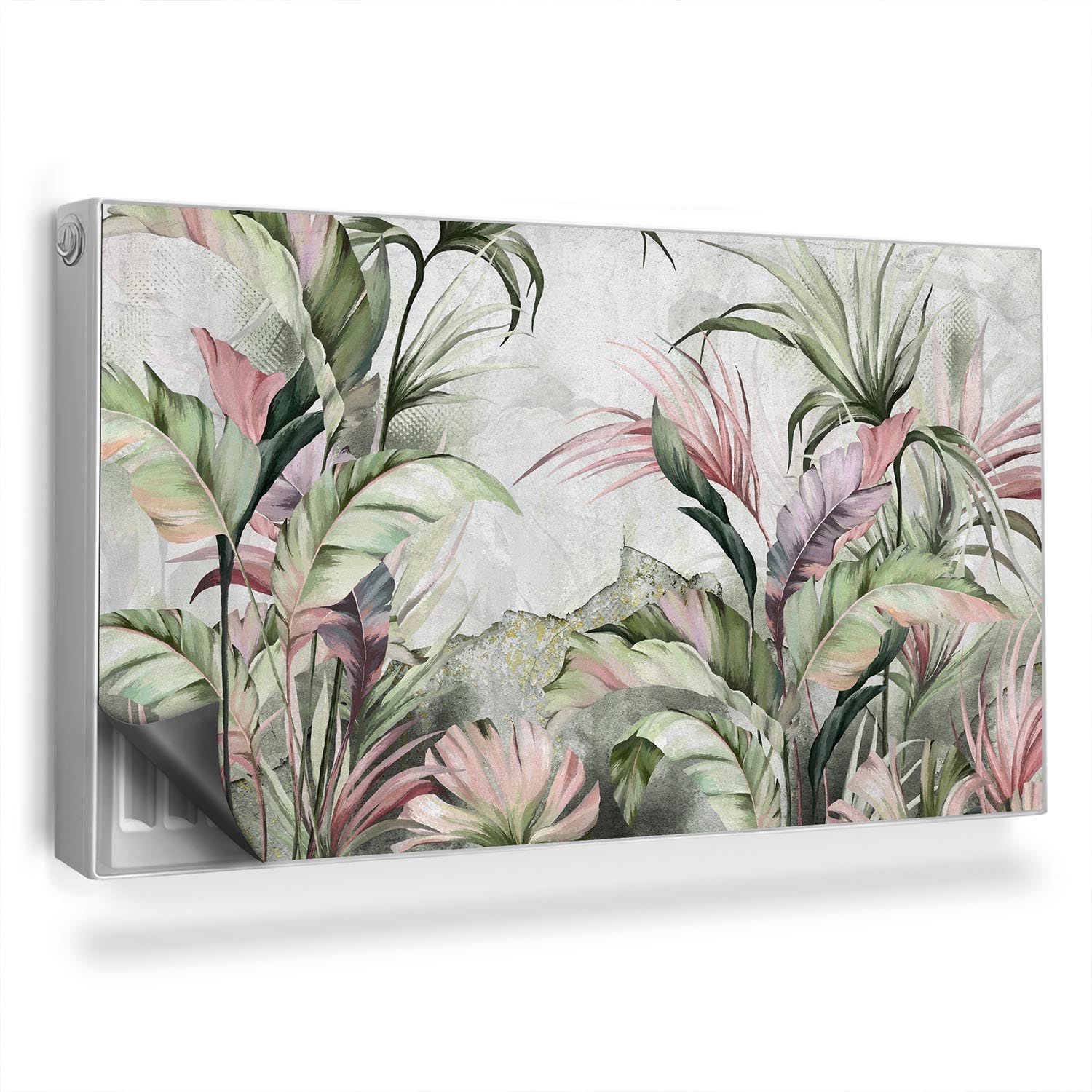 Feuilles de Bananier Cache Radiateur Magnétique 110x60 cm Solution Anti-Jaunissement