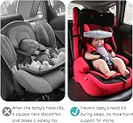PandaEar 2 Pack Baby Head Support pour siège auto, Bandes de tête de siège auto pour enfants tout-petits Enfants, Poignée de repose-tête pour fauteuil roulant