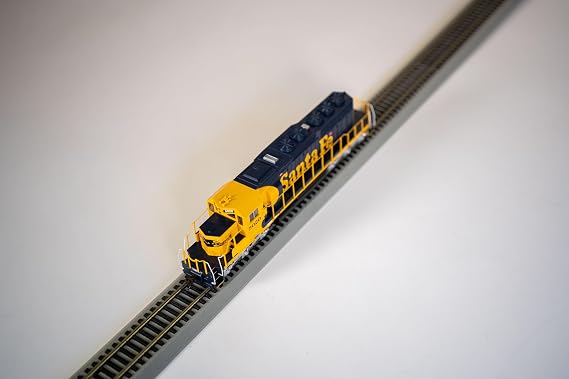 Bachmann Trains EMD SD40-2 DCC Equipped Diesel Loco Santa Fe #5020 HO Scale | Diesel Locomotive, DCC Equipped with All Wheel Drive, Highly Detailed Body, Metal Wheels and E-Z Mate Couplers, 60913