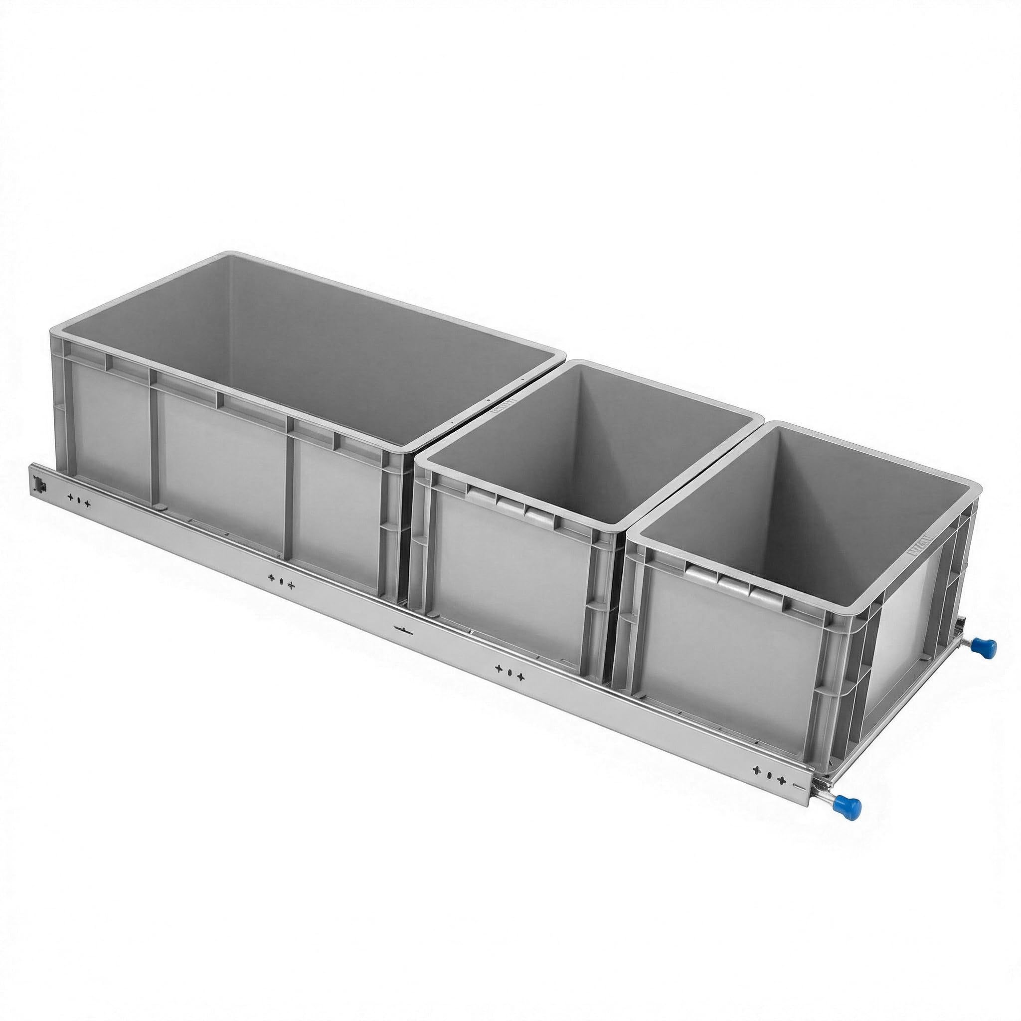 Box truck rear drawer 1200x400mm heavy-duty sliding rail support for camper van, aluminum shelf system for RV trunk, compatible with Eurobox, for ducato, fait camper van modification accessories