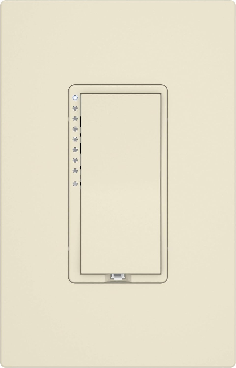 Insteon Smart Dimmer Wall Switch, No Neutral Required, 600 Watt, 2477DLAL (Light Almond) - Insteon Hub required for voice control with Alexa & Google Assistant