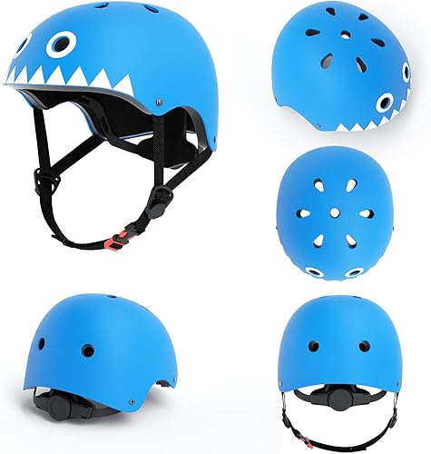 Miniatura 8 de Glaf Casco para Niños Pequeños de 2-8 Años Cascos de Bicicleta para Bebés Niñas Niños Multideporte Ajustable Casco de Patineta Bicicleta Ligero 4