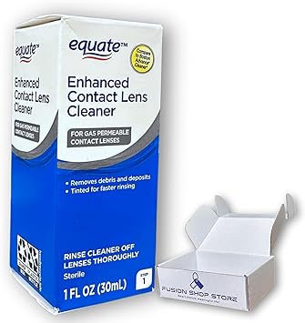 Hard Contact Lens Cleaner- Conditioning Solution Step 1, 1 fl oz Pack of 1, Boxed By Fusion Shop Store
