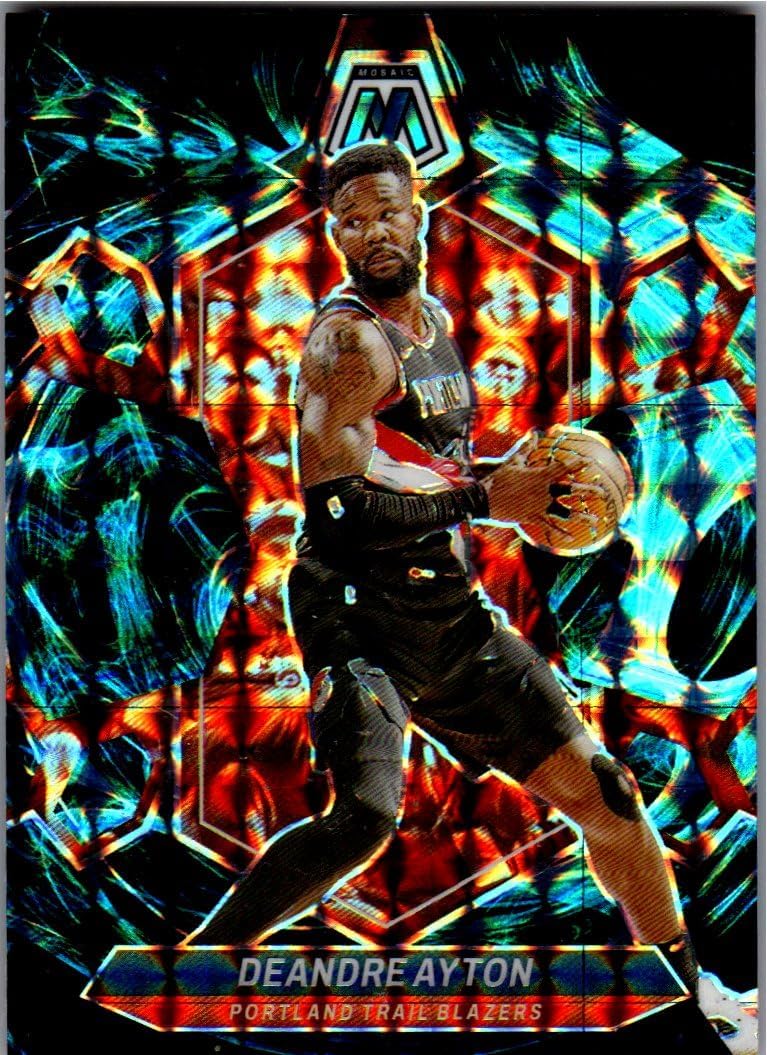 Deandre Ayton Mosaic Genesis SSP Collectible Basketball Card- 2024 Panini Mosaic Basketball Card #141 (Trailblazers)