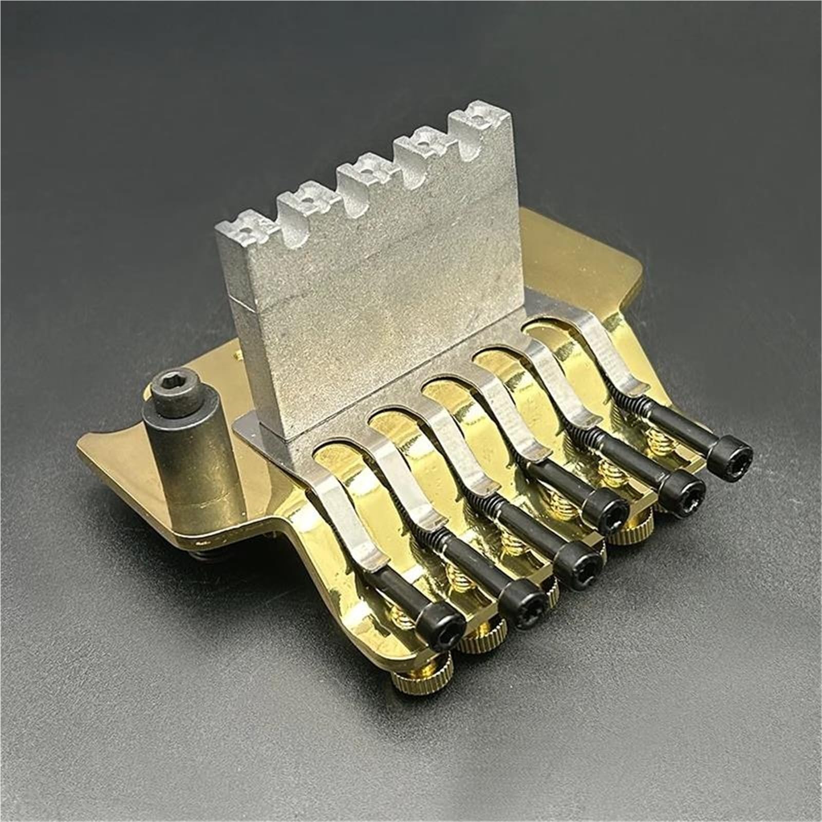 Zestaw mostków tremolo double lock gold do gitary elektrycznej Mostek Gitary Profesjonalnej