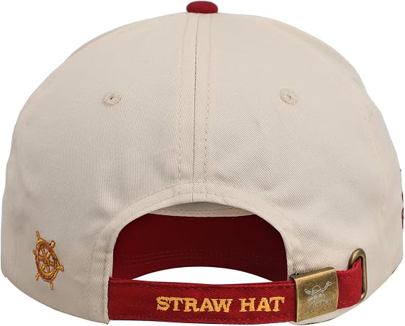 Cinereplicas One Piece - Luffy Baseball Cap - Official License Multicolor, Multicolor, 7.5