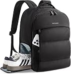 BAGSMART 30L Sac à dos de voyage 15.6 Inch Carry on Backpack pour avions, Sac à dos de gym léger avec compartiment de chaussures
