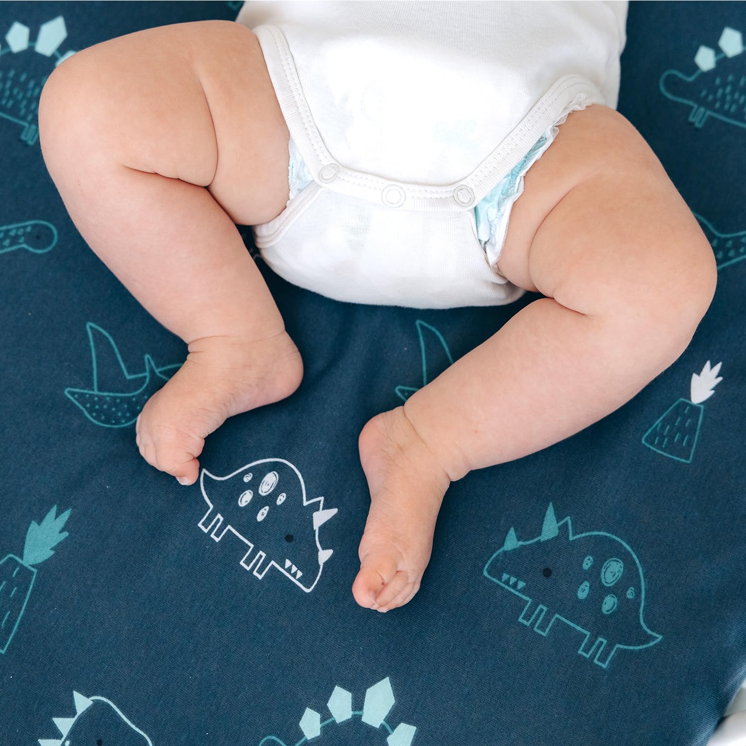 Drap-housse 100% Coton Jersey 140x70 Cm Pour Lit Bébé - Doux, élastique, Lavable, Pour Berceau Ou Lit Voyage
