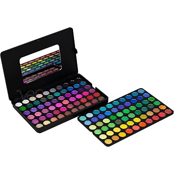 Ver Beauty Color Eyeshadow Palette Makeup Set 120 Shades Highly Pigmented Eyeshadows for Beginners & Professionals, Shimmer & Matte Cosmetic Kit, Eyebrow Powder, Eye Kit, Premium Eyeshadow Collection, Multicolor VMP1211TMBS