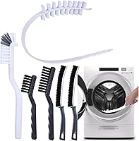 Vista 8 de Kit de limpiador de ventilación para secadora Palksky, herramienta de limpieza para secadora de 3 piezas - cepillo flexible de limpieza