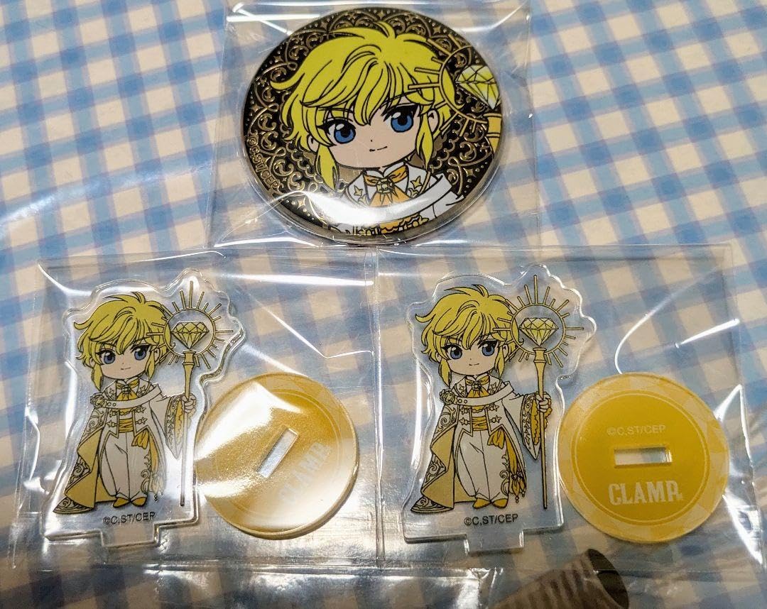 CLAMP展 ミニアクリルスタンド メタルバッジコレクション 1BOX 