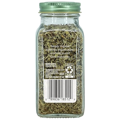 Miniatura 8 de Simply Organic Basil Certified Organic recipiente de 054 onzas