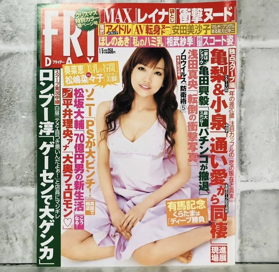 Amazon.co.jp: RIDAY フライデー 2007 1/5 C-6 安田美沙子 MAX