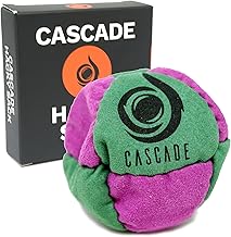 Cascade Pro 8 Panel Hacky Sack - Pro Freestyle Footbag - Trick Foot Bag